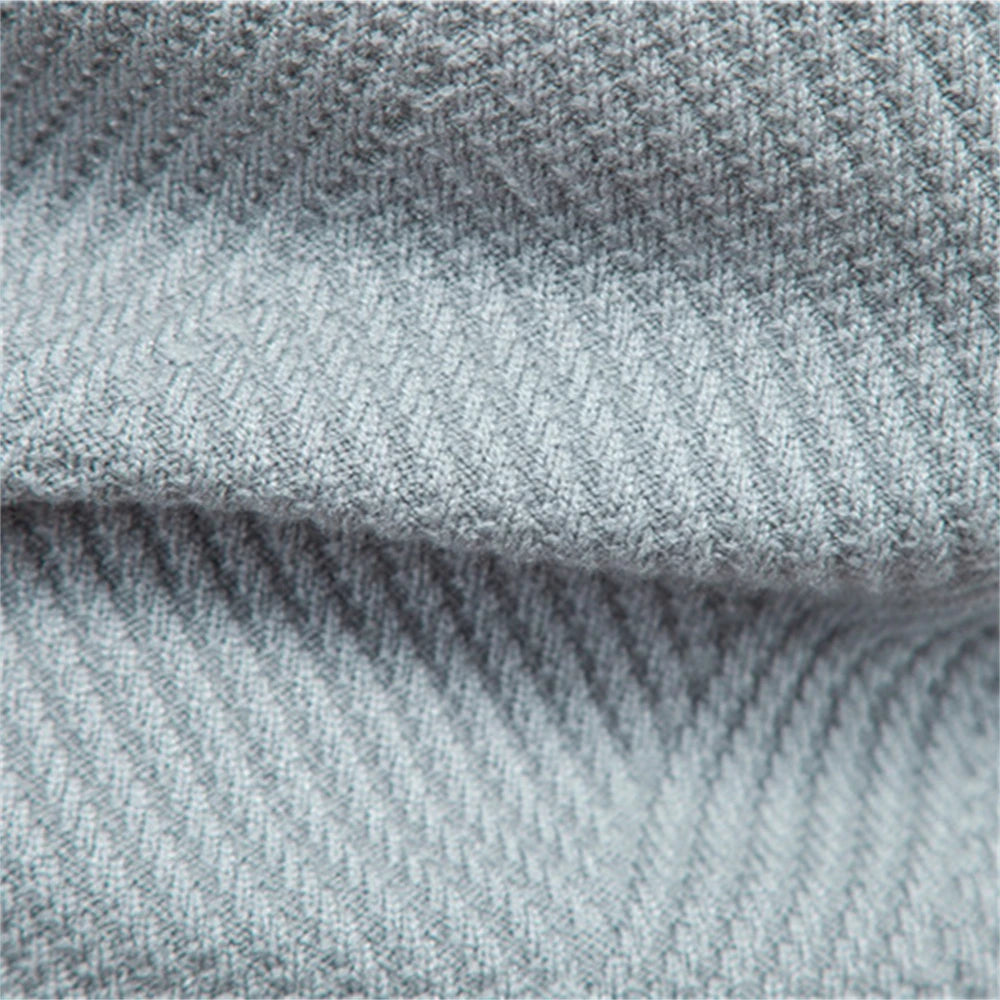 Patchwork Slim Knit Pullover