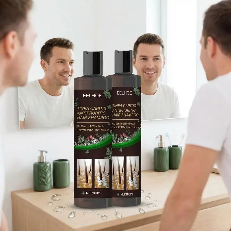 Professional Herbal Hair Shampoo Deep Moisturizing and Nourishing Scalp Care Removes Dandruff Suitable for Daily Use