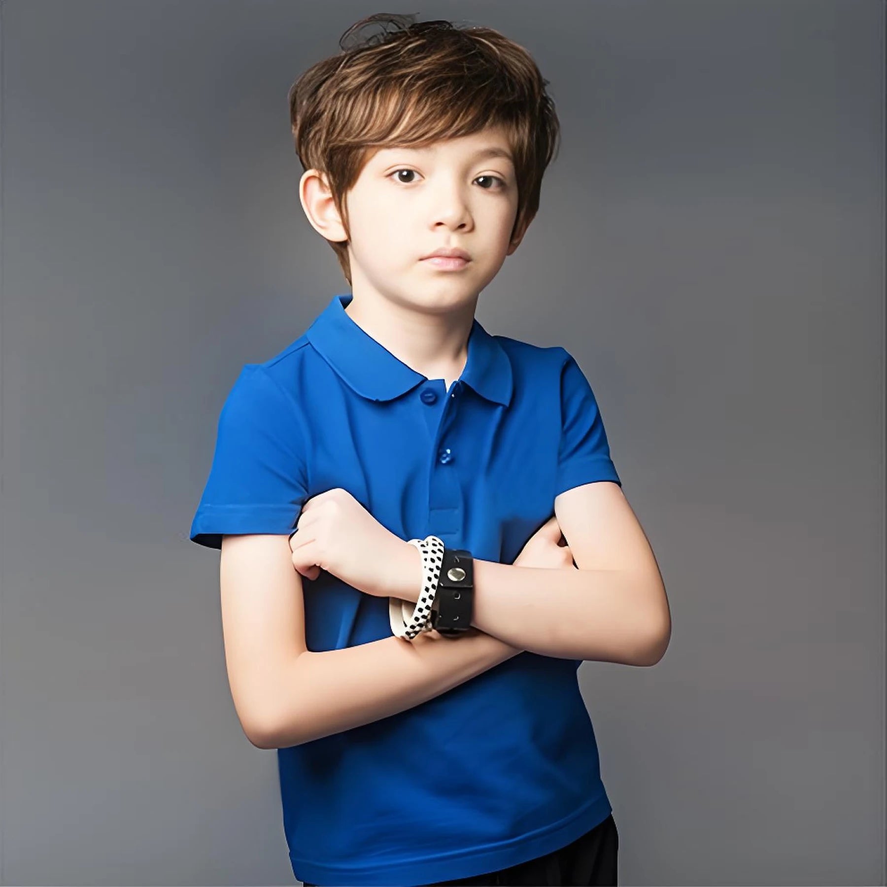 Kids Classic Sporty Polo Shirt