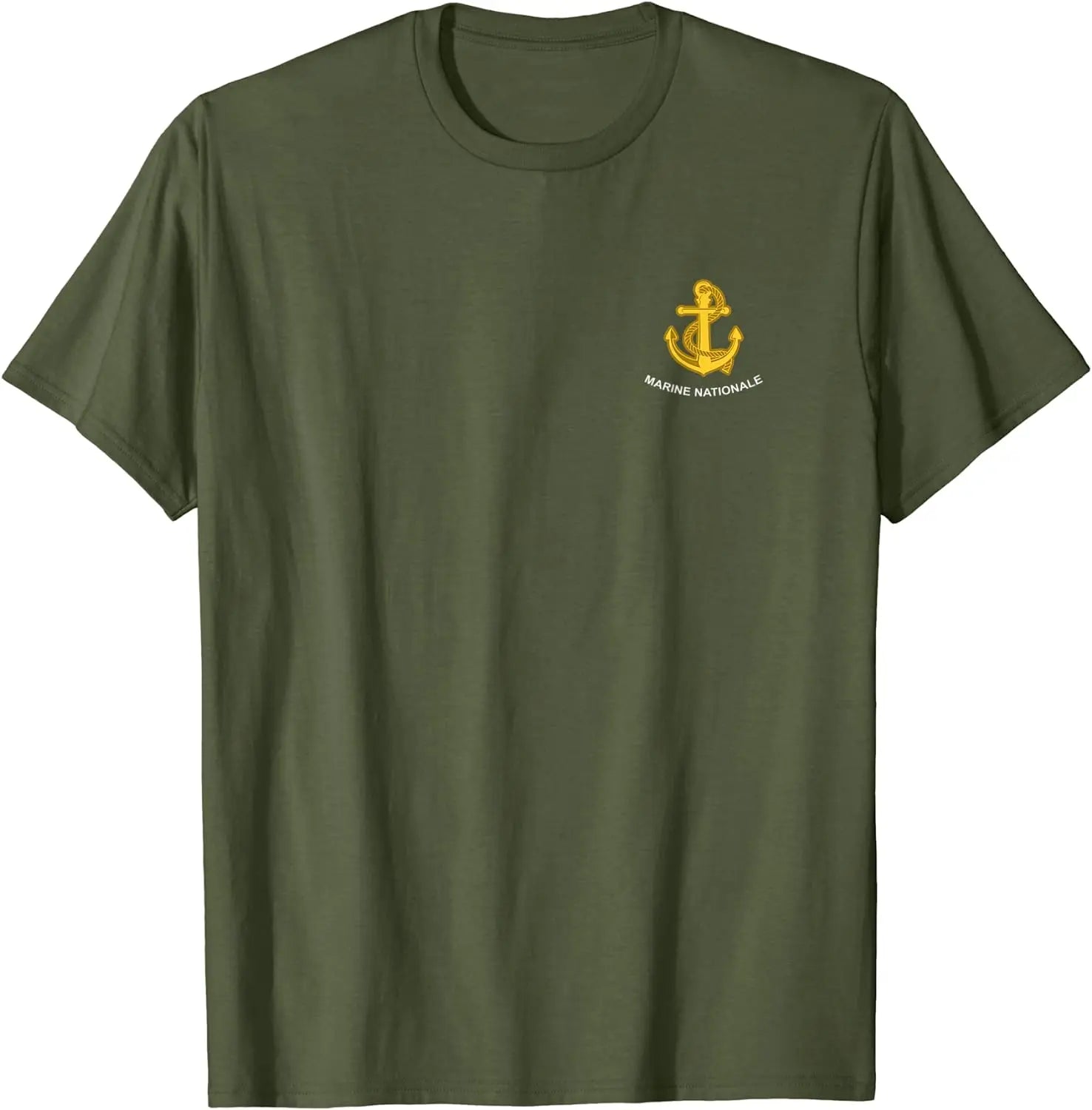 French Marine Print Cotton Tee