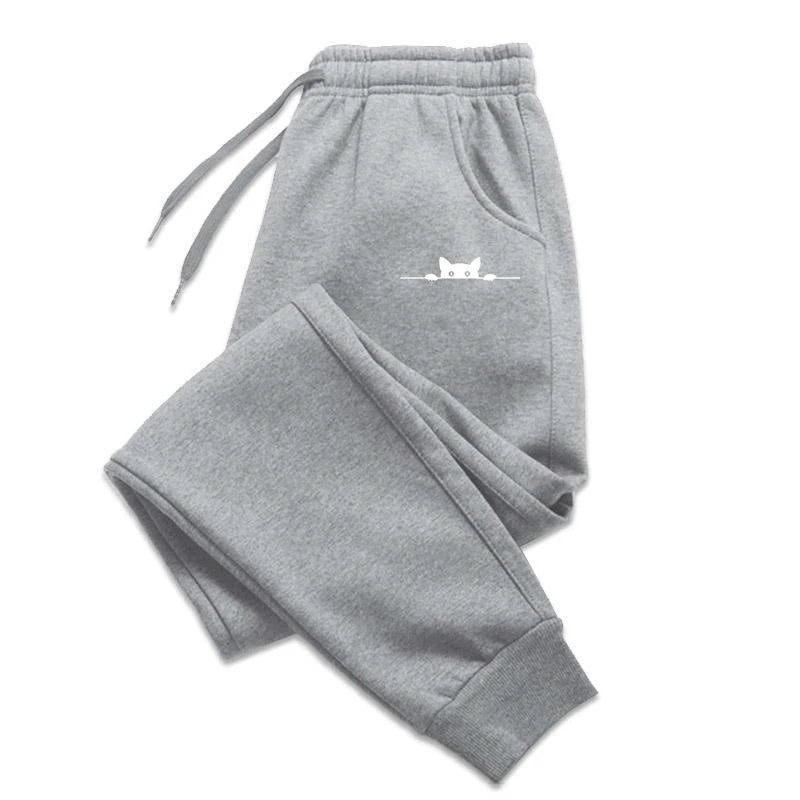 Versatile Soft Women's Baggy Joggers Fashion Comfortable Fitness Sweatpants Trousers