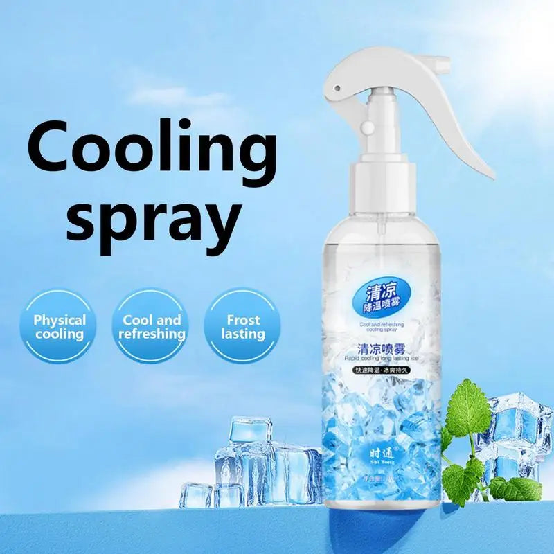 100ml Cooling Mist Spray Soothing and Protective Spray for Face and Body Keep Cool in the Heat with this Refreshing Mist Ideal