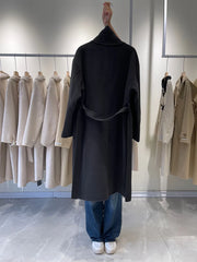 Sweet Double-Breasted Wool Coat