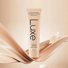 Luxe Skin Tone Matching Concealer Foundation, Waterproof Full Coverage Makeup to Hide Blemishes & Even Skin Tone Long Lasting