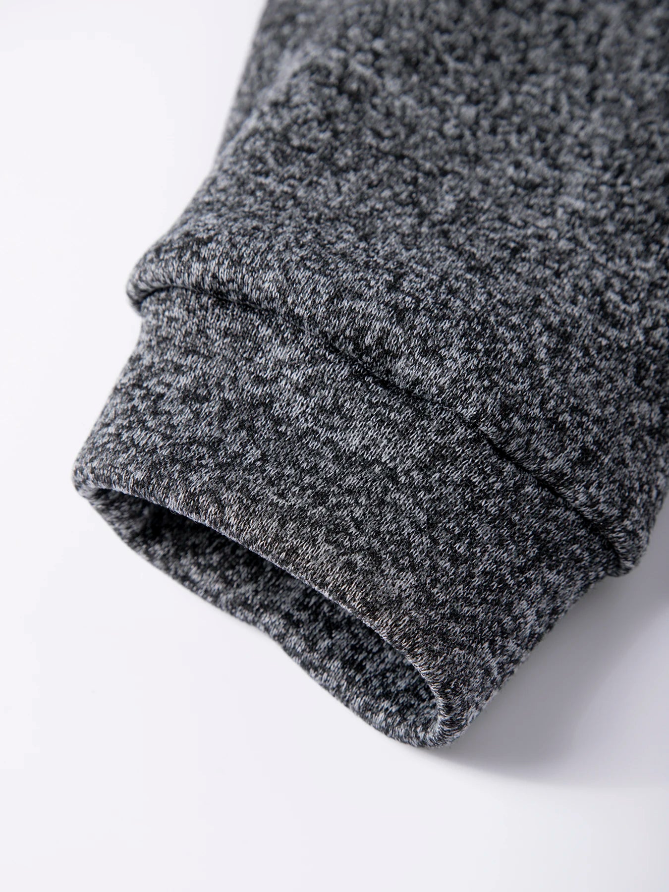 Modern Half Zip Knit Sweatshirt