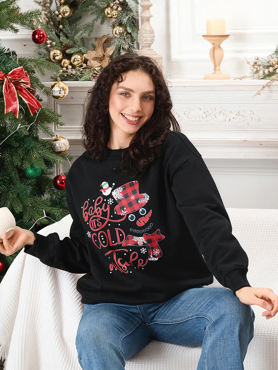 Cozy Reindeer Knit Pullover