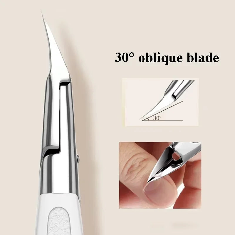 Nail Scissors Household Manicure Tools New Anti-Splash Nail Clippers Large Thick Hard Special Nail Clippers Pedicure Tools