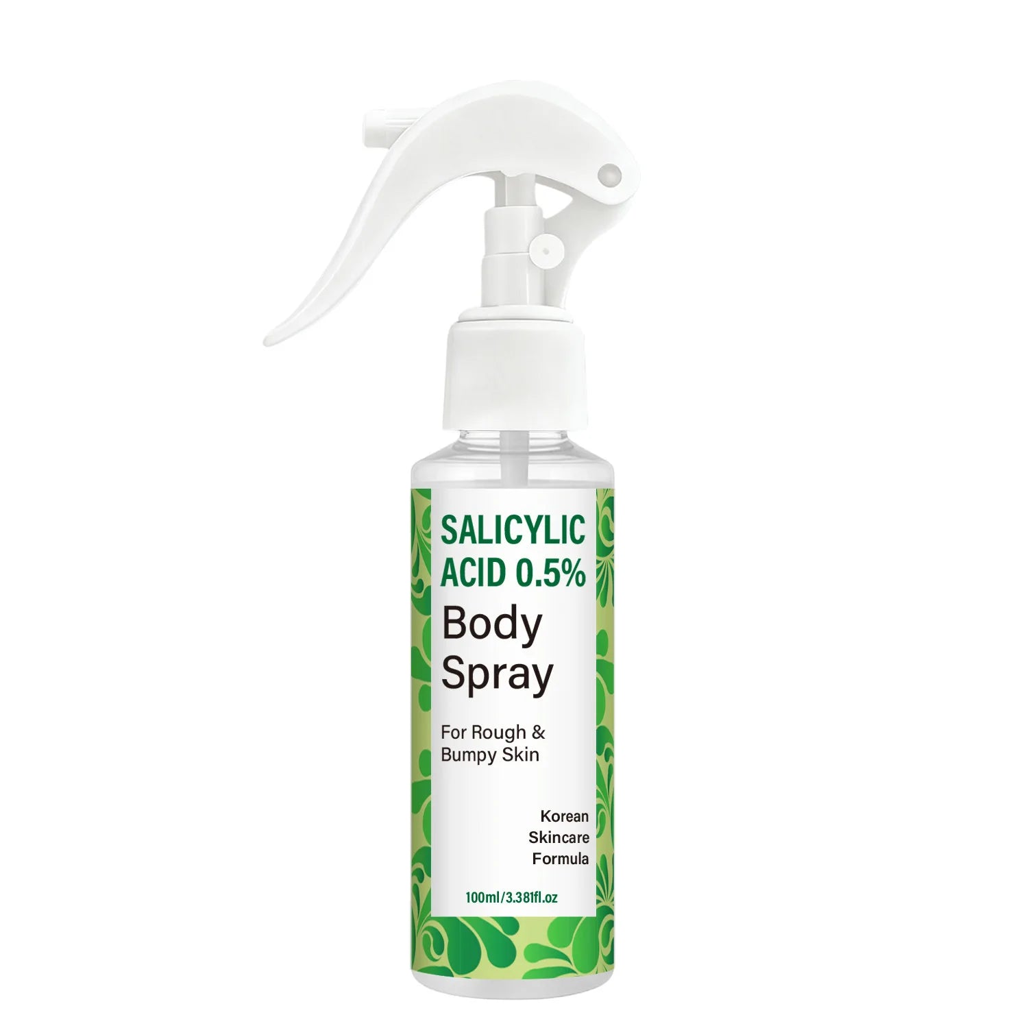 Salicylic Acid 0.5% Body Spray with Glycolic Acid and Panthenol – Korean Skincare Formula for Rough, Bumpy.