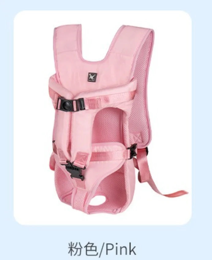 Pet Bag Outdoors Carrying Front-Hugging Large Dog Backpack Convenient Carrying Bag