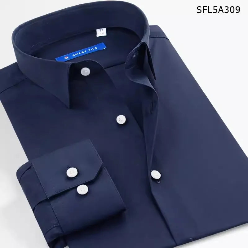 Slim Fit Cotton Dress Shirt