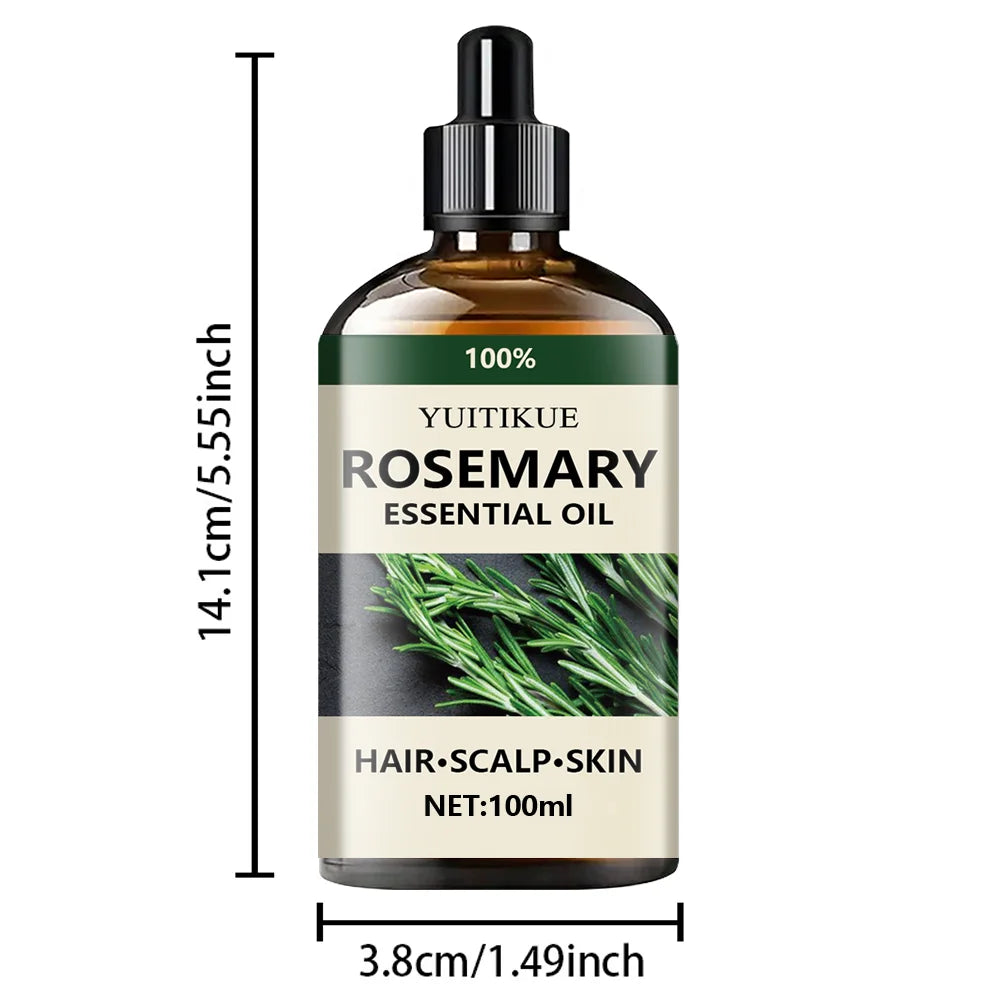 Pure Rosemary Aromatherapy Hair Oil