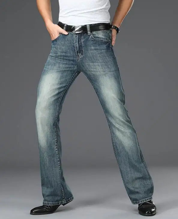 Flared Jeans Loose Men Jeans