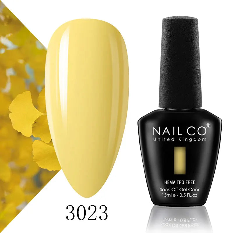 NAILCO 15ml Nail Gel Polish Semi Permanent UV Varnish Nails Art Gel Vernis Manicure TOP BASE Nails Products Supplies Equipment
