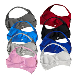 KEEP THAT PUMP Strappy Sports Bra With Logo High Support Womens Yoga Seamless Workout Top Elasticity Fitness Running Gym Bras