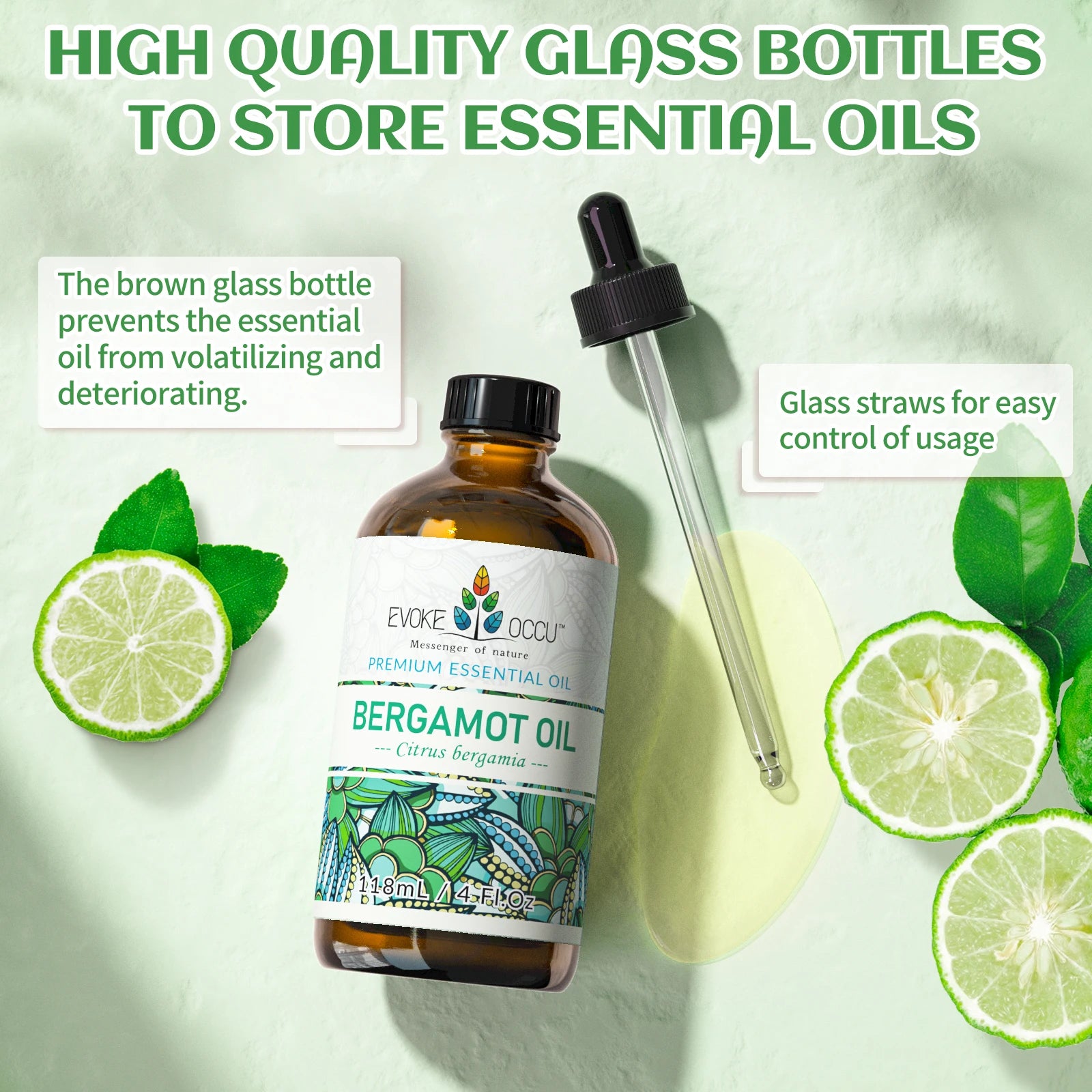 Natural Bergamot Pure Essential Oil