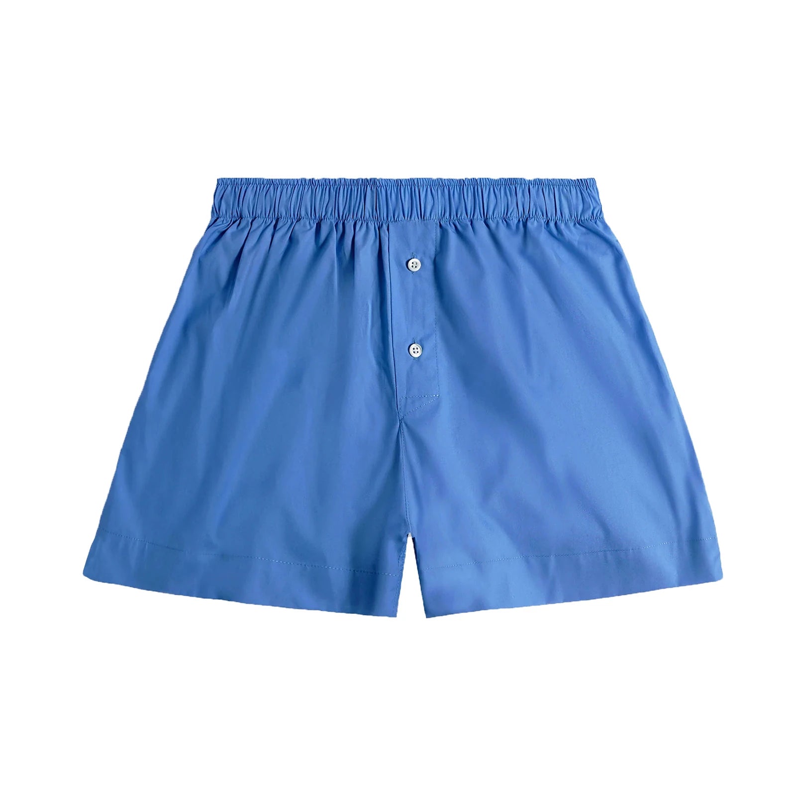 Elastic Waist Solid Summer Shorts