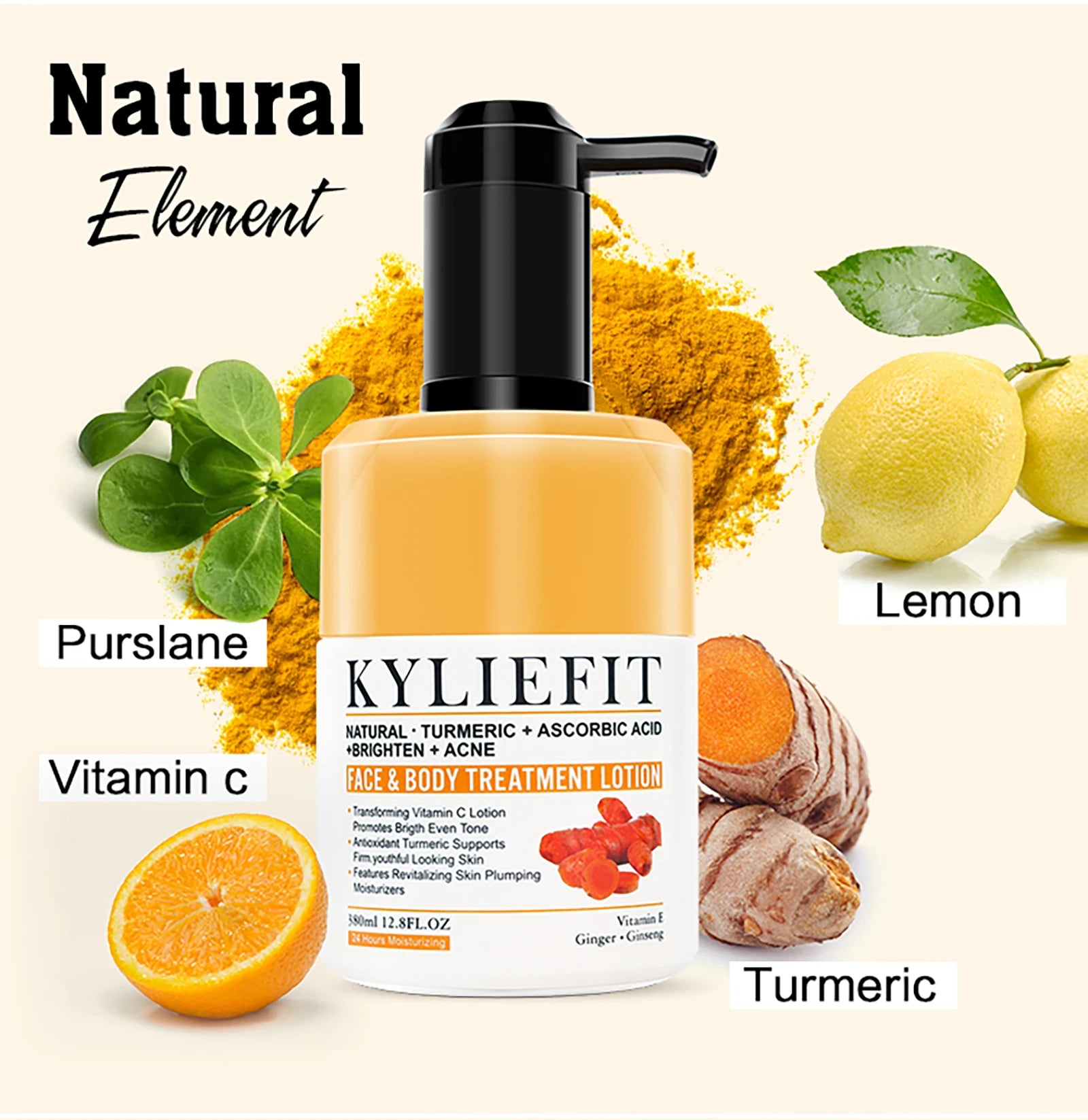 Organic Turmeric Brightening Skincare Kit