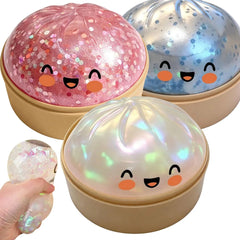 Premium Squishy Dumpling Fidget Toy