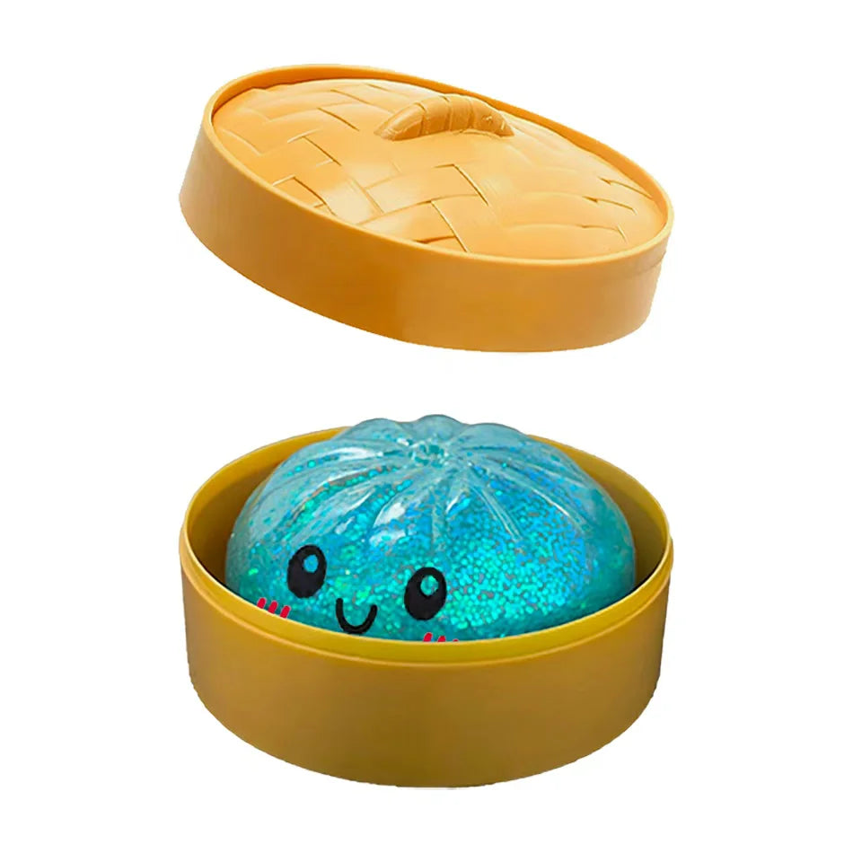 Glitter Dumpling Sensory Squeeze Toy