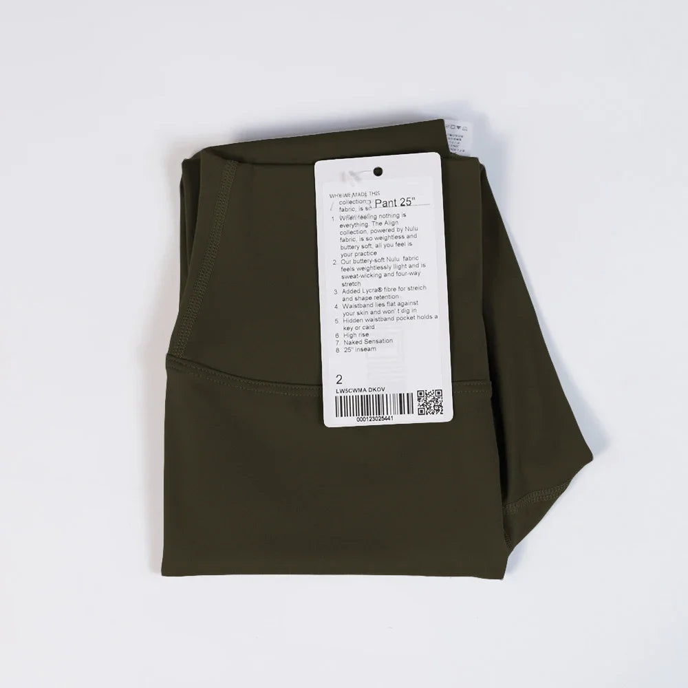 2026 Yoga clothes with high elasticity, no awkward lines, cropped pants, quick drying, women's hip lifting, tight pants