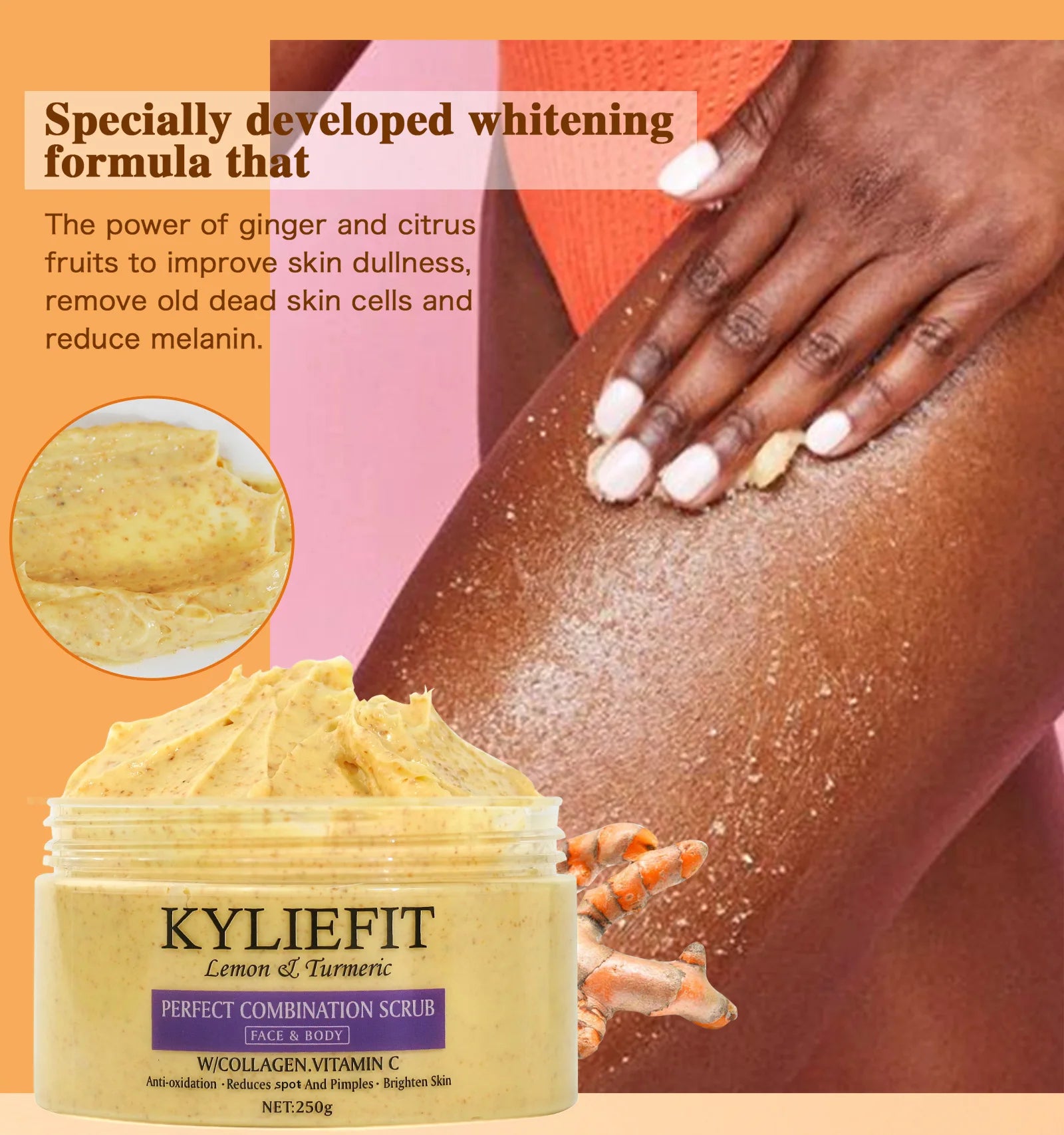 Organic Turmeric Brightening Skincare Set