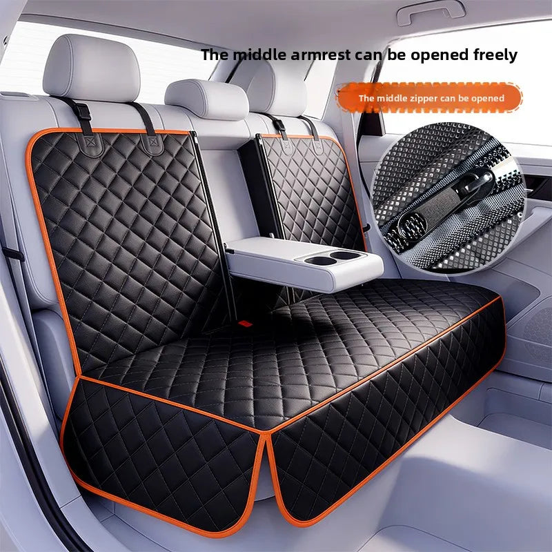 Pet Car Seat Isolation Mat Dog Travel Special Cushion Anti Dirty Waterproof Rear Back Seat Cover for Pets Car Accessories