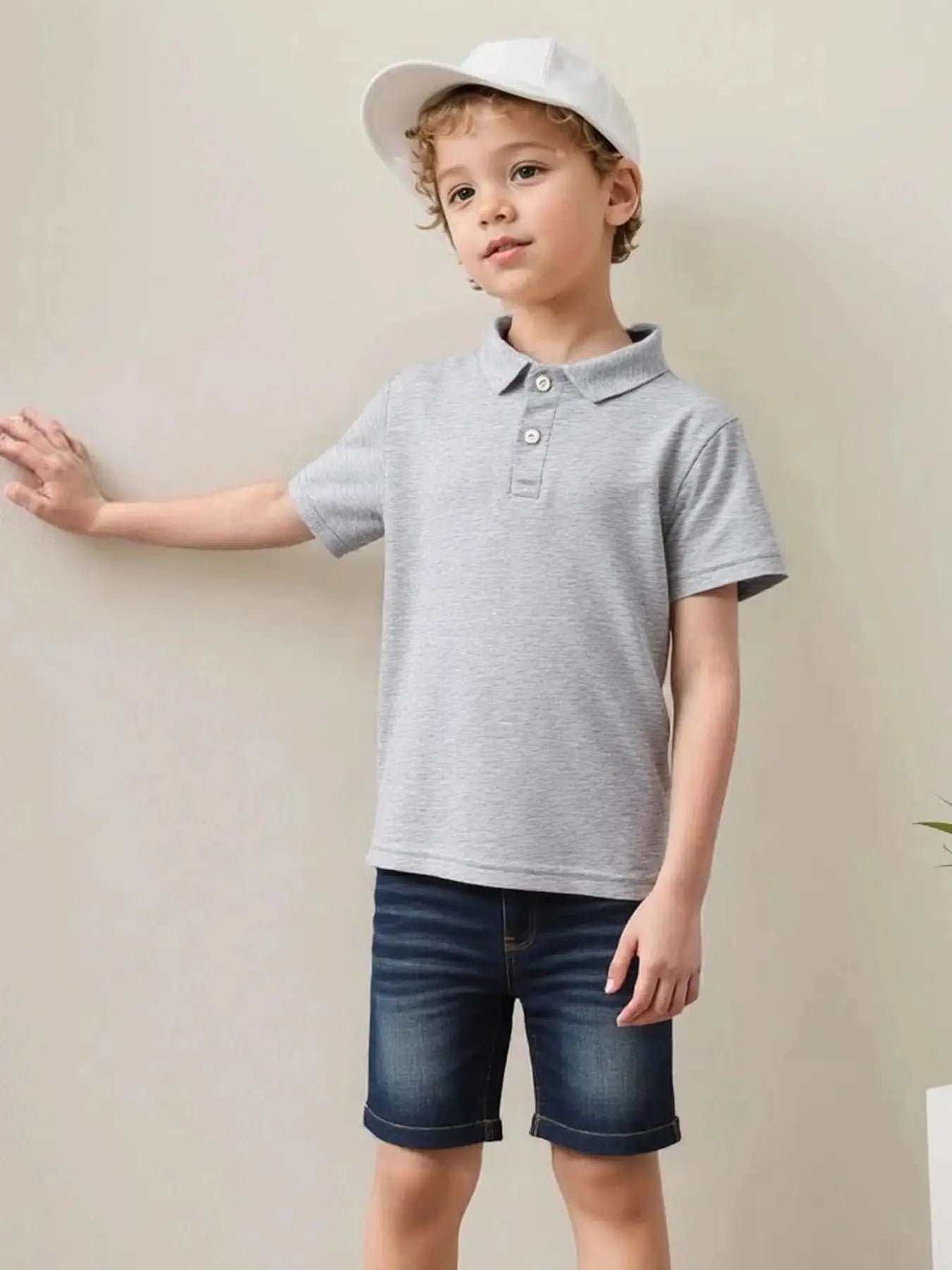 Kids Classic Sporty Polo Shirt