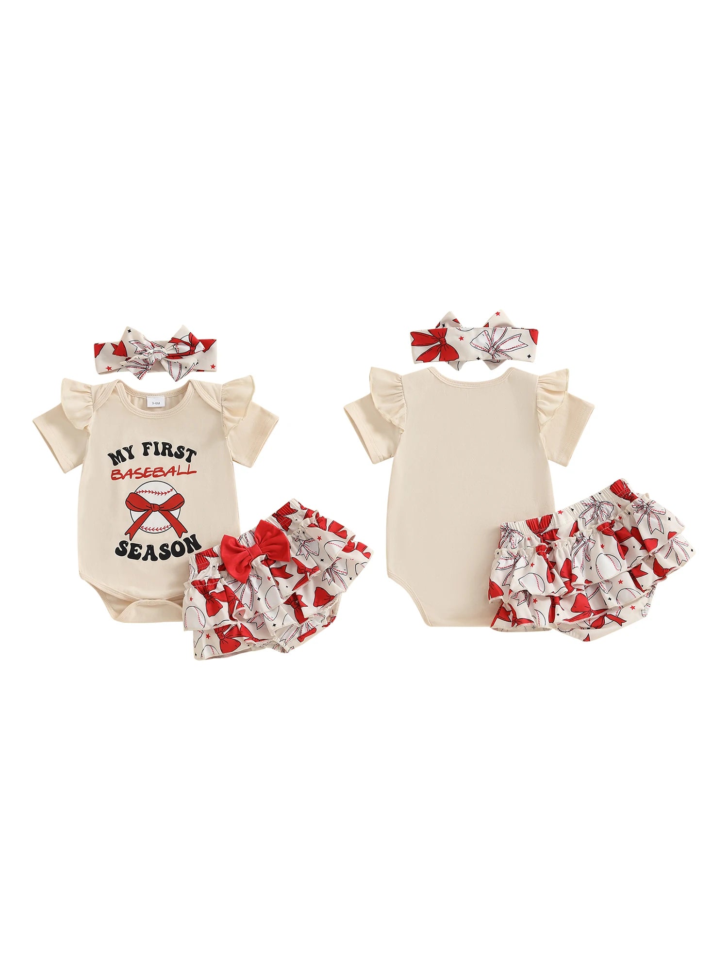 Floral Ruffle Toddler Summer Set