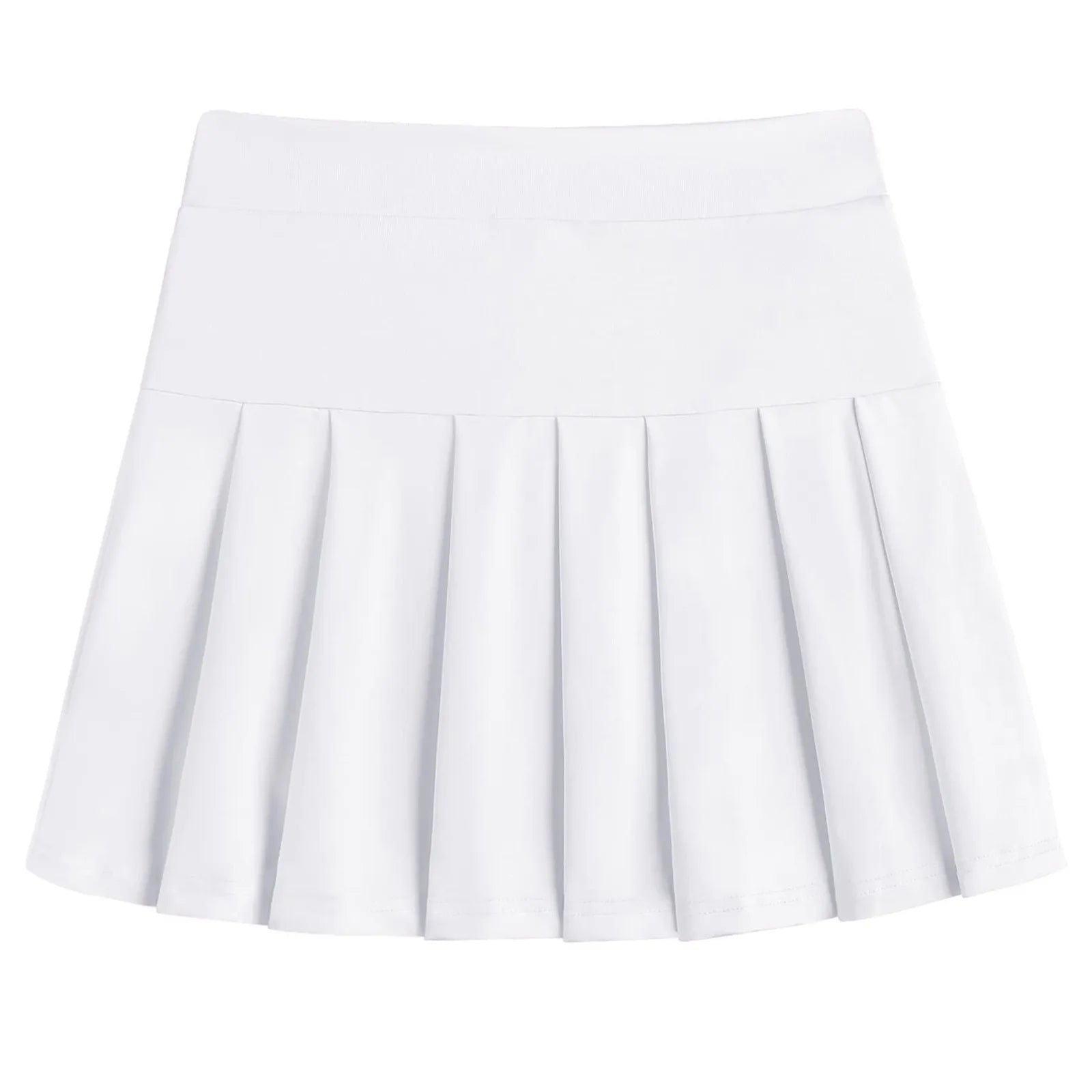 Girls High Waist Ruffle Skirt
