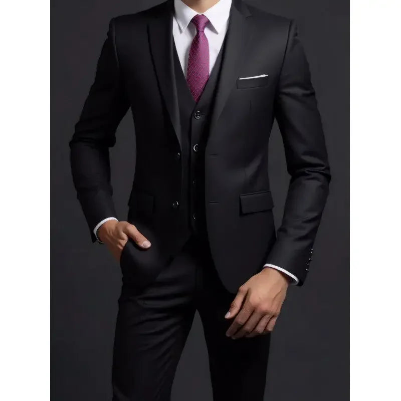 British Style Three Piece Suit