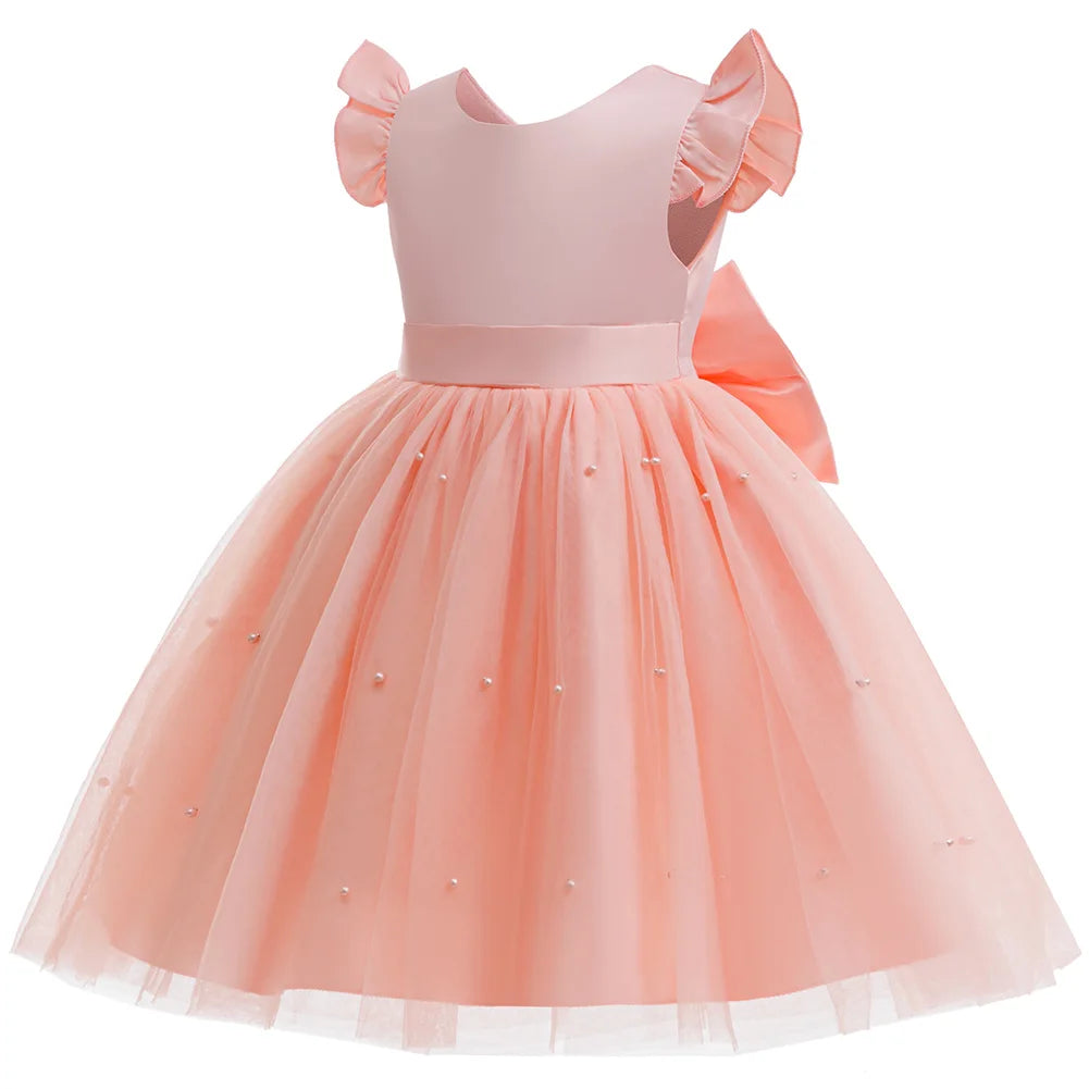 Elegant Bow Princess Party Dress