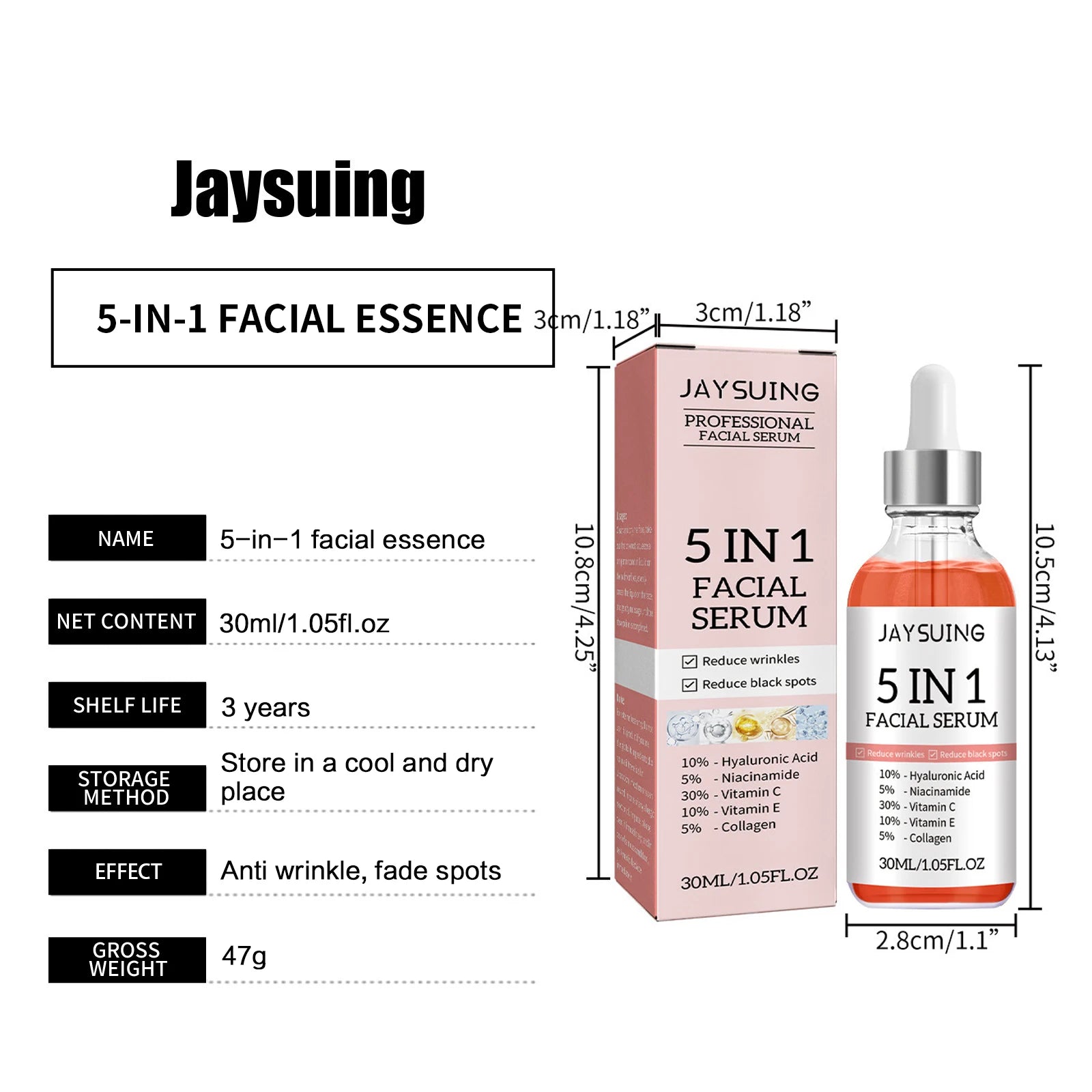 Hyaluronic Vitamin C Face Serum