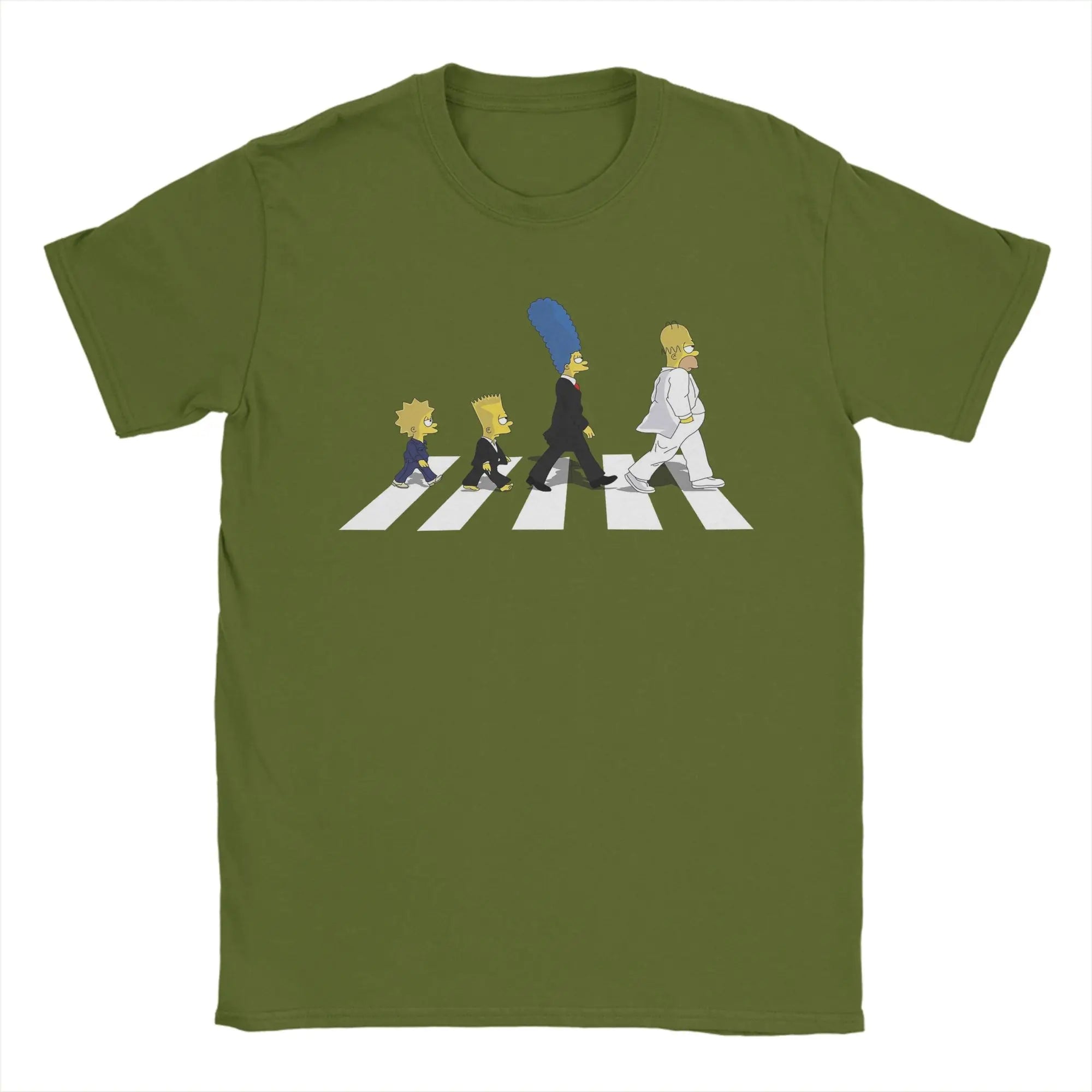 Simpson T Shirts Men's  100% Cotton Vintage T-Shirts O Neck  Tee Shirt Short Sleeve Clothes 6XL
