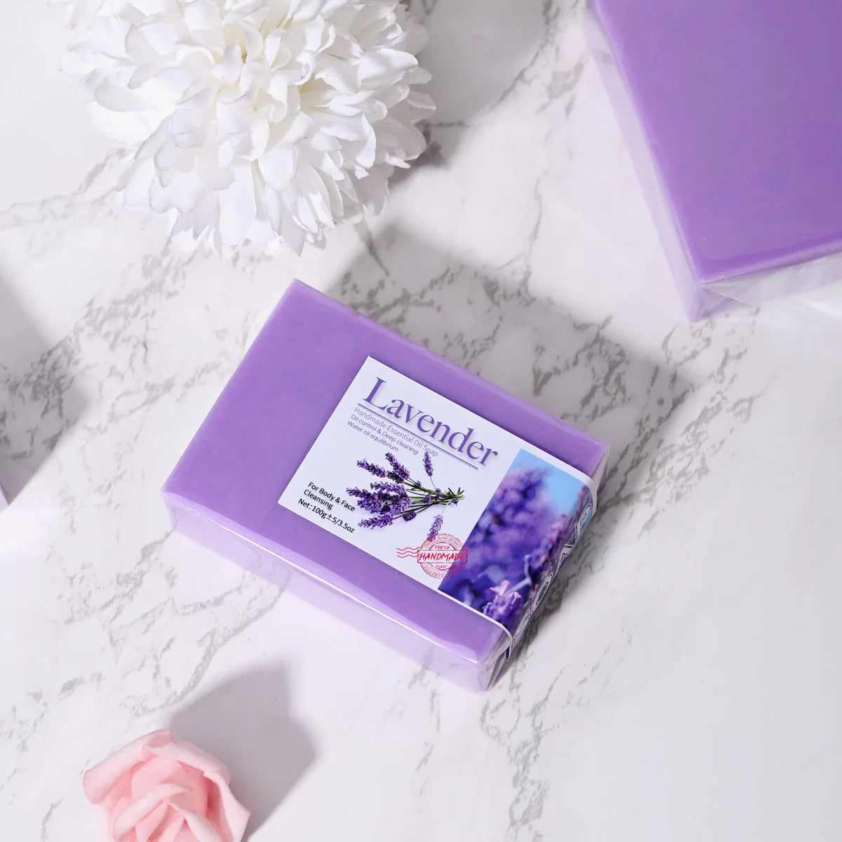 Lavender Handmade Essential Oil Soap