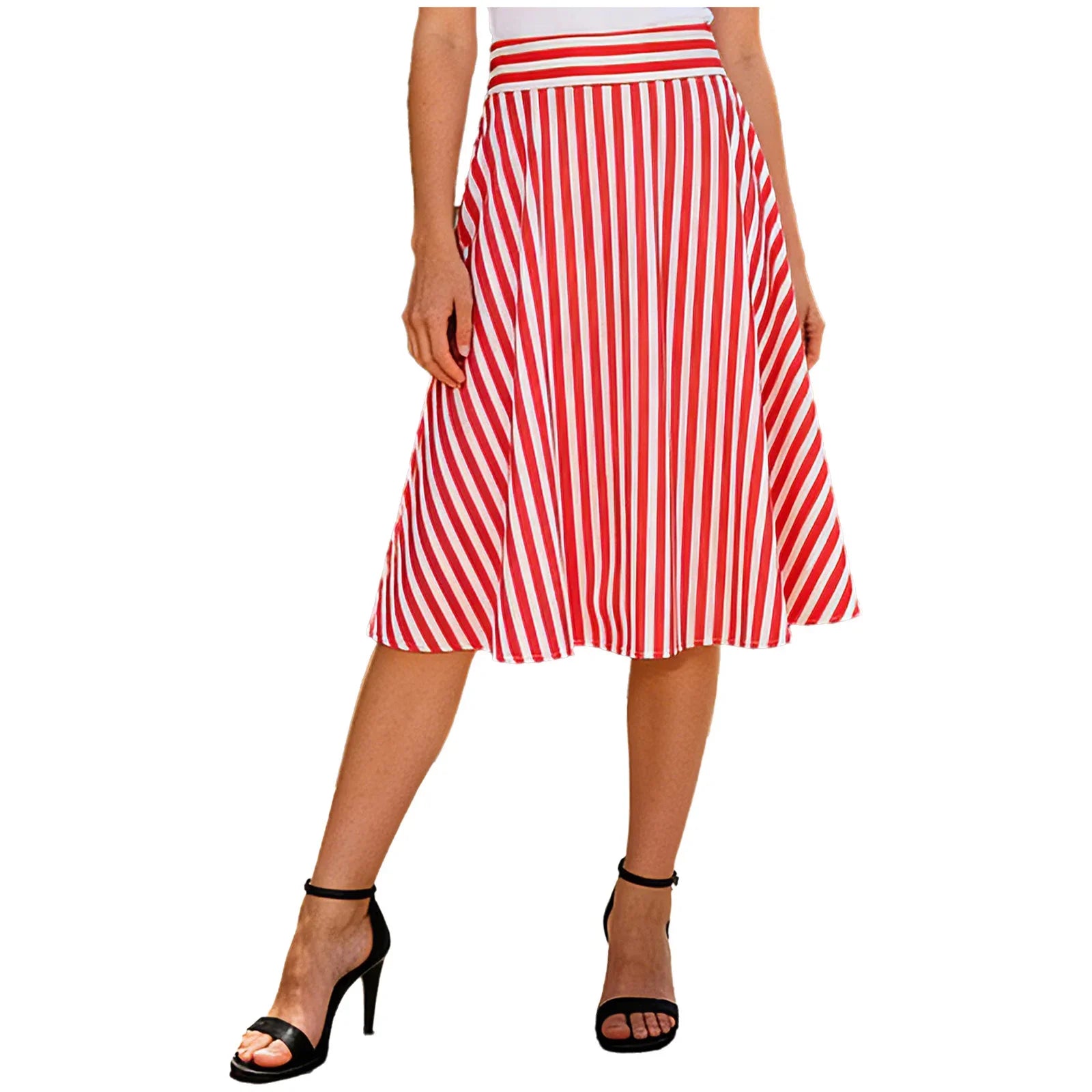 Womens Striped Skirts Premium Edition