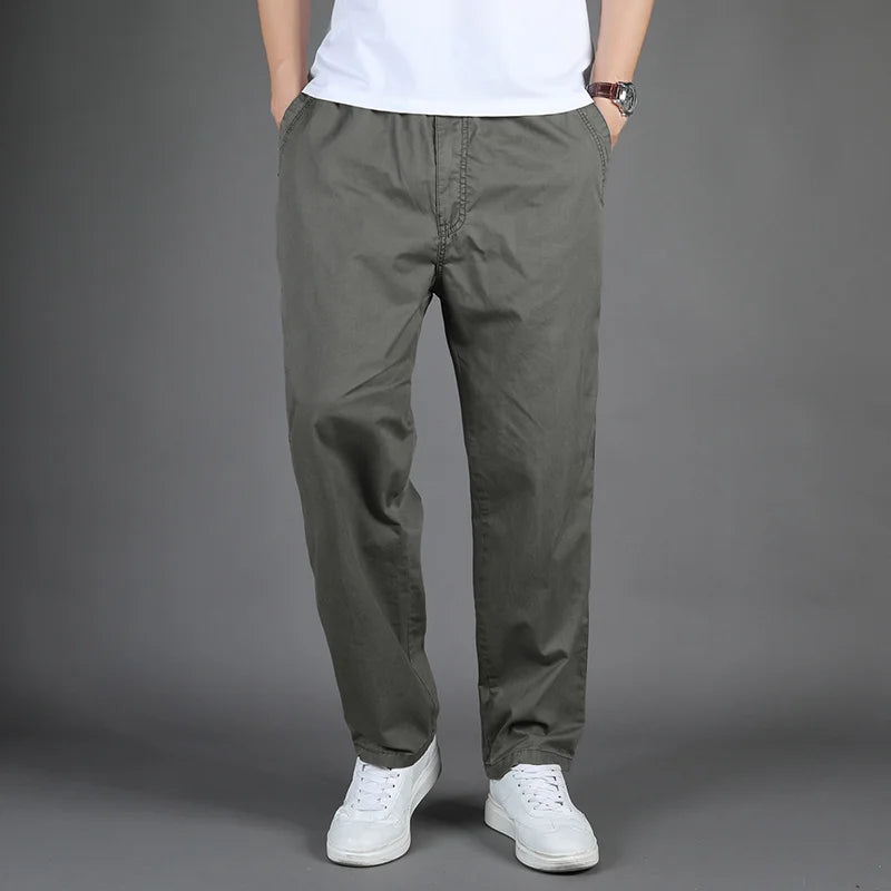 Large Size Casual Cargo Pants