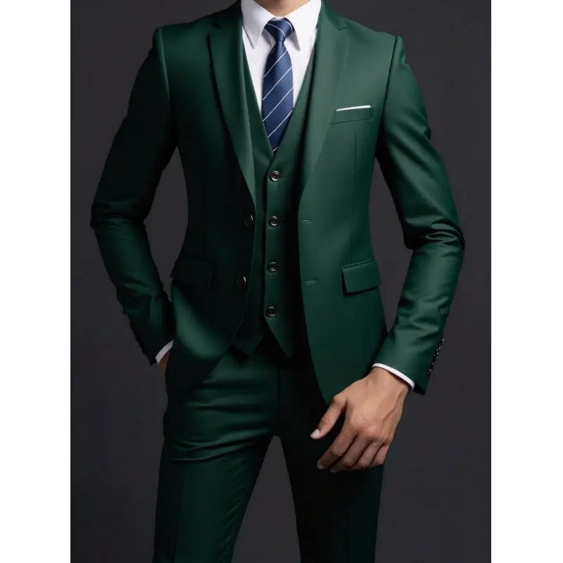 British Style Three Piece Suit