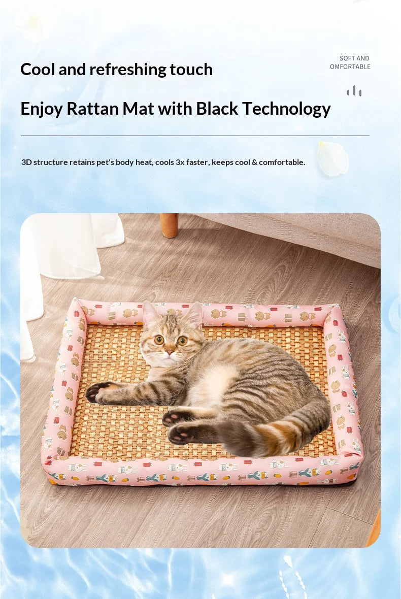 Pet summer cooling mats dog beds cat beds cooling and durable pet beds pet accessories pet supplies pet items
