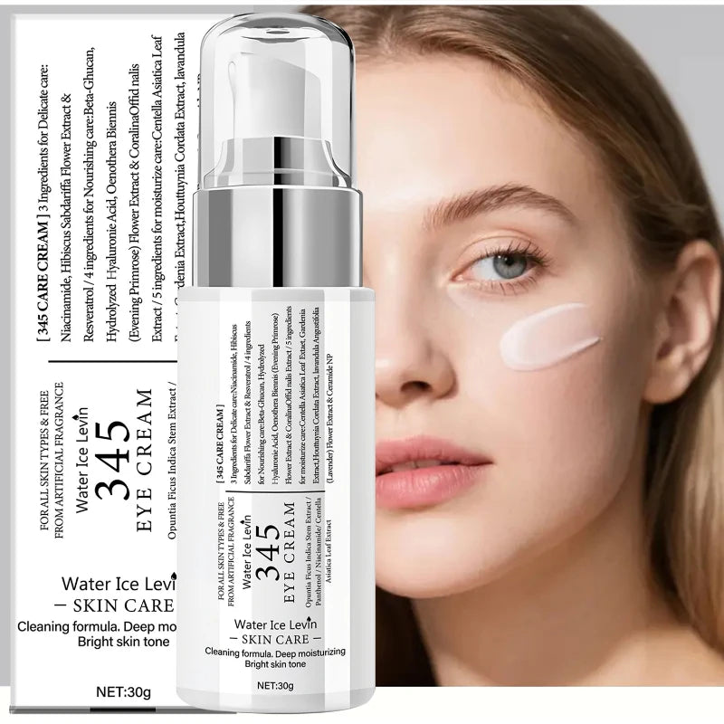 345 Skincare Set With Eye Cream Moisturizing Cream Relief Spray Hydrating Soothing Brightening For All Skin Types Sensitive Skin