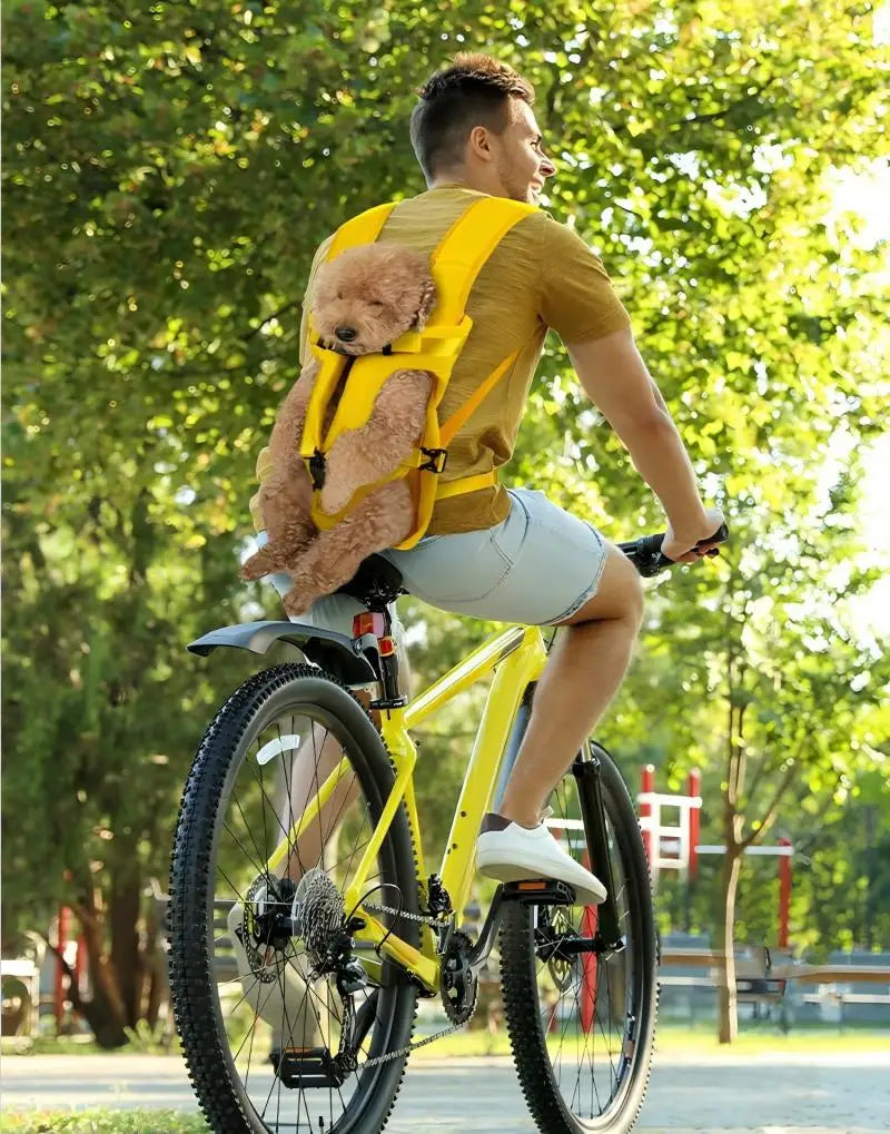 Pet Bag Outdoors Carrying Front-Hugging Large Dog Backpack Convenient Carrying Bag