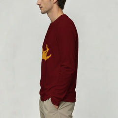 Printed Long Sleeve Tee Men