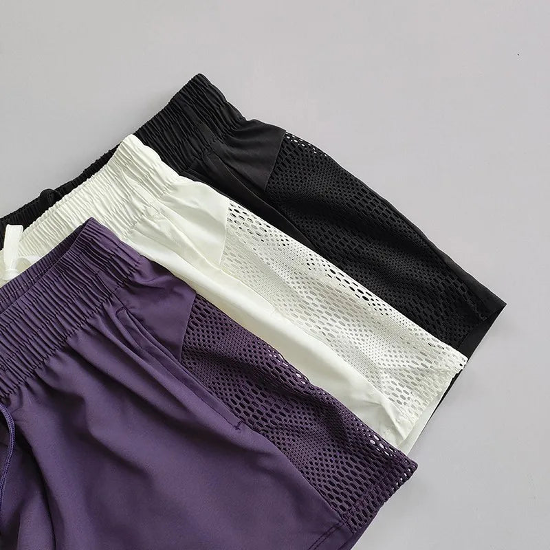 High Waist Yoga Training Shorts