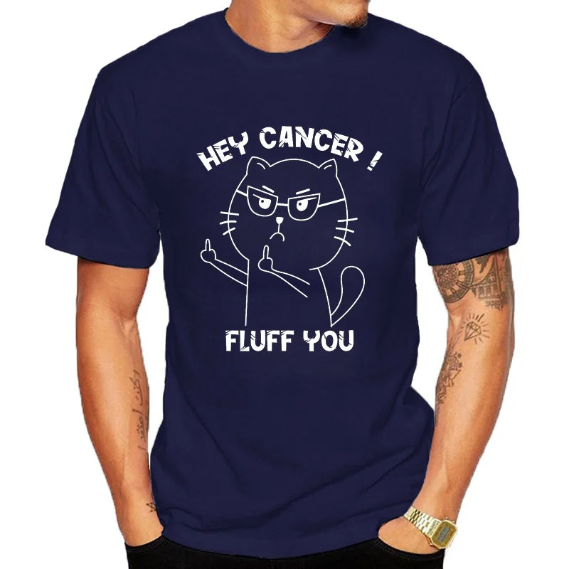 Funny Awareness Cat Graphic Tee