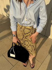 Snakeskin Printed Fashion Premium Edition