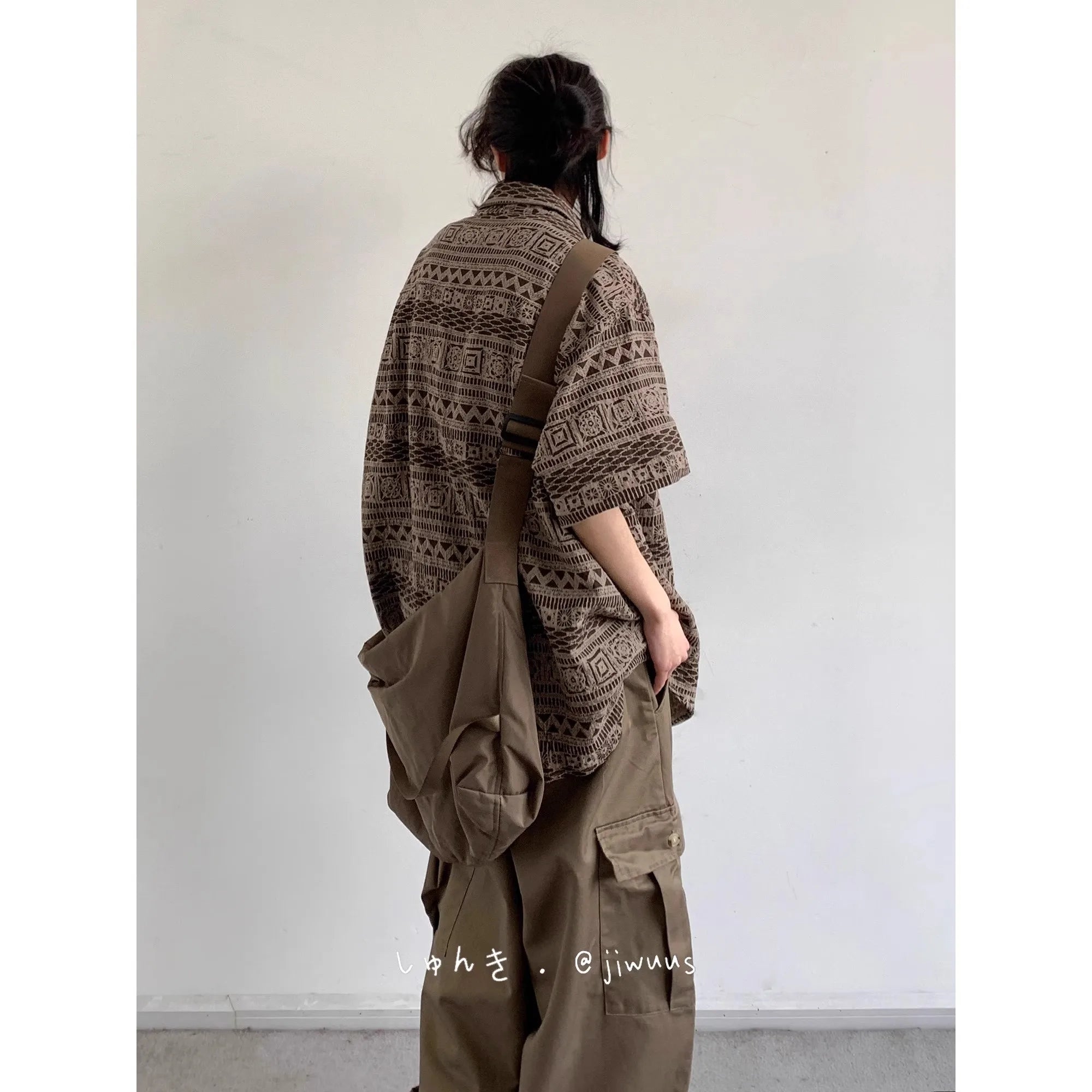 Ethnic Casual Beach Shirt Men