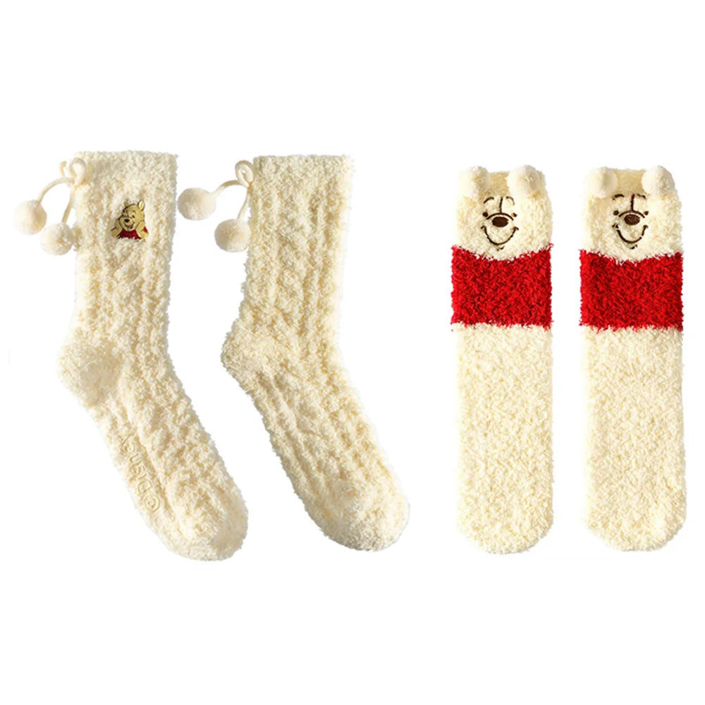 Disney Pooh Cute Cotton Socks