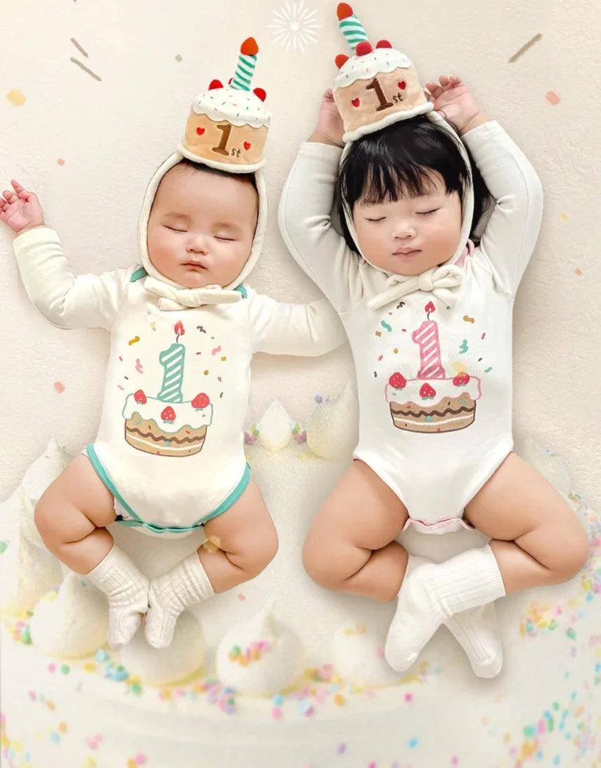 Cute Birthday Baby Cotton Bodysuit