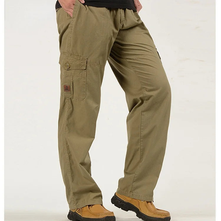 Multi Pocket Casual Cotton Overalls