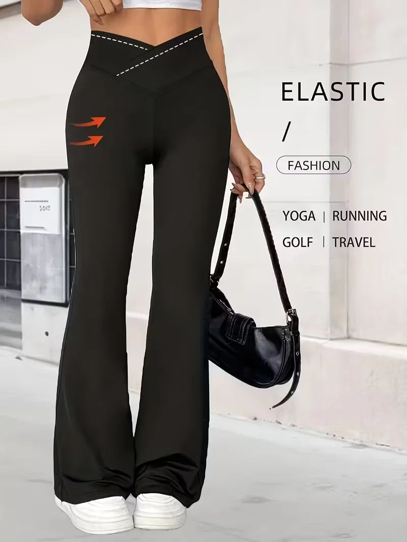Women'S High-Waisted Leggings - Stretchy Yoga Pants with Tummy Control, Non-Slip Grip, All-Season Workout Leggings for Gym,