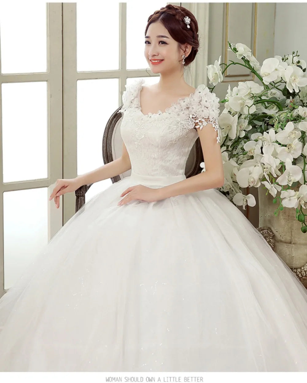 TITLE: Romantic Ball Gown Wedding Dream